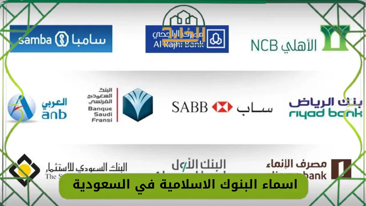 اسماء البنوك الاسلامية