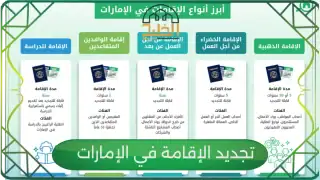 تجديد الإقامة في الإمارات