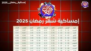 امساكية رمضان في جدة