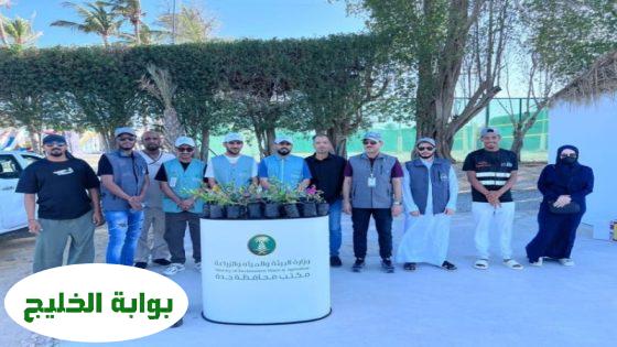 "تنمية مستدامة: بيئة جدة توزع 300 شتلة زراعية لزوار شاطئ المحازم، وبيئة الطائف تزرع 250 شتلة كسياج نباتي لدعم المزارعين"