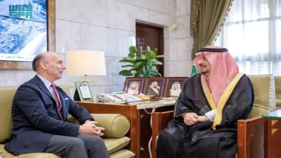 أمير الرياض يرحب بالسفير الإسباني الجديد لدى المملكة