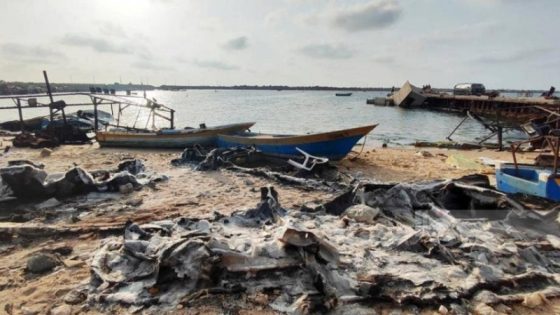 إصابة صيادين فلسطينيين جراء قصف إسرائيلي على شاطئ شمال قطاع غزة