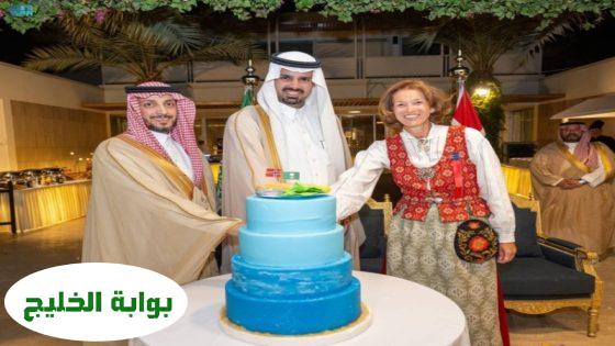 ابن عياف يشارك في احتفال سفارة النرويج بمناسبة اليوم الوطني