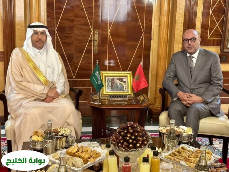 اجتماع حيوي بين سفير المملكة في المغرب ورئيس مجلس المستشارين المغربي اجتماع حيوي بين سفير المملكة في المغرب ورئيس مجلس المستشارين المغربي
