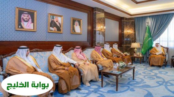 استقبال الأمير سعود بن طلال لرئيس وأعضاء مجلس إدارة غرفة الأحساء
