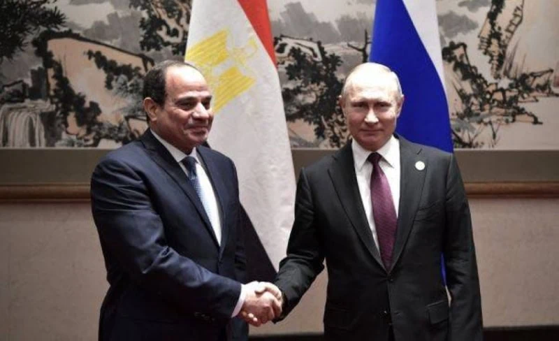 الرئيسان الروسي والمصري يناقشان آخر التطورات في المسائل الإقليمية والدولية