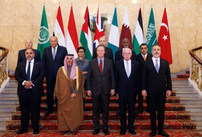 اللجنة الوزارية المنبثقة عن القمة العربية الإسلامية تعبر عن ترحيبها بالبيان المشترك