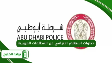 خطوات استعلام احترافي عن المخالفات المرورية