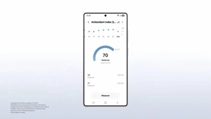 سامسونج تستعد لإطلاق Galaxy Watch 8 بميزة مبتكرة لرصد مستوى البيتا كاروتين