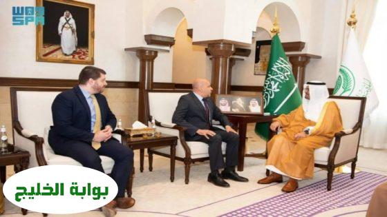 سعود بن مشعل يستقبل القنصل العام للولايات المتحدة الأمريكية