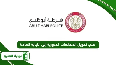 طلب تحويل المخالفات المرورية إلى النيابة العامة في أبوظبي