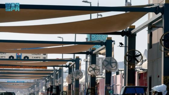 "كدانة" تبدأ تنفيذ مشروعات التظليل وتحسين الأجواء في مسارات المشاعر المقدسة