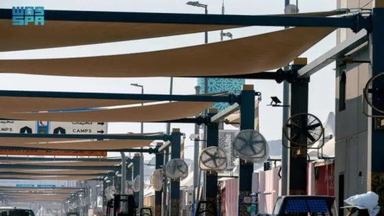 "كدانة" تبدأ تنفيذ مشروعات التظليل وتحسين الأجواء في مسارات المشاعر المقدسة