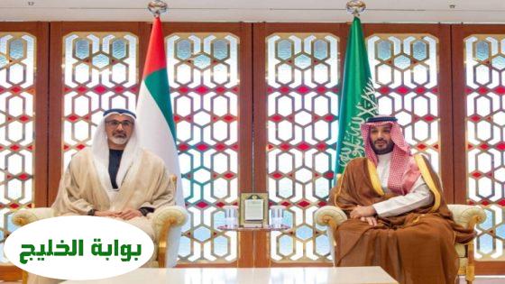 لقاء تاريخي: ولي العهد يجتمع بسمو ولي عهد أبوظبي