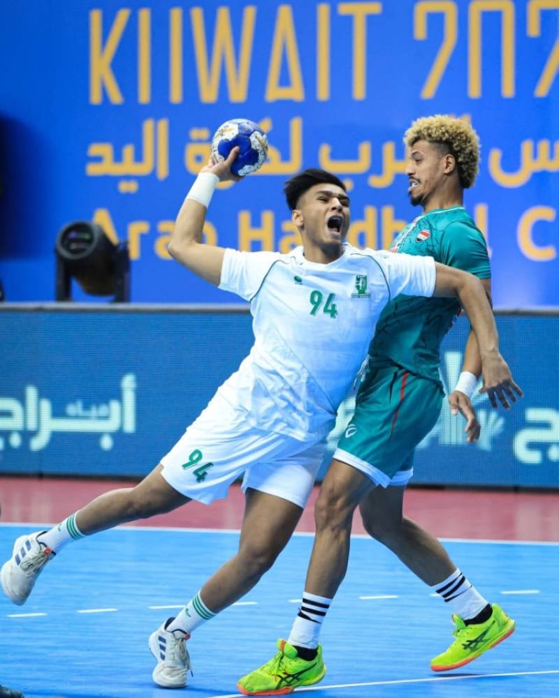 منتخب أخضر اليد يحقق انتصارًا على العراق بنتيجة 25 - 20
