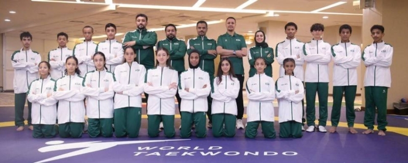 منتخب التايكوندو الأخضر يستعد للمشاركة في بطولة العالم للناشئين في الفجيرة غداً