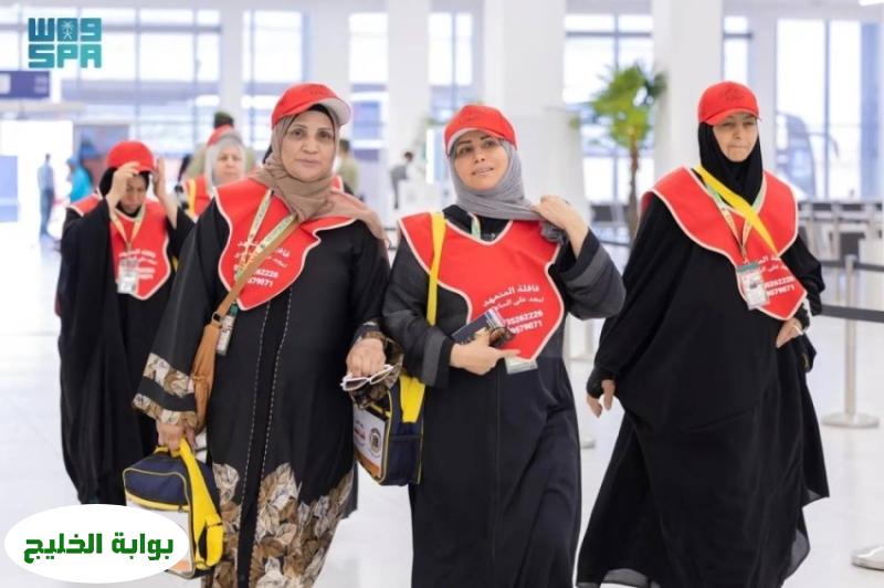 منفذ جديدة عرعر يستقبل أول دفعة من حجاج العراق