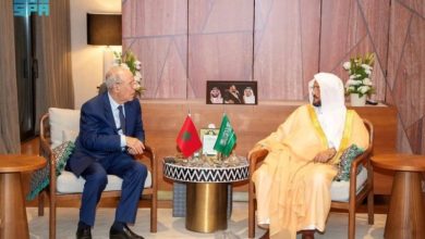 وزير الشؤون الإسلامية يستقبل نظيره المغربي في الرباط