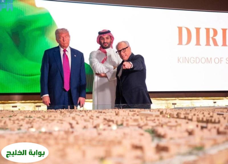ولي العهد يرافق ترامب في جولة استثنائية تضفي سحر التاريخ على الدرعية