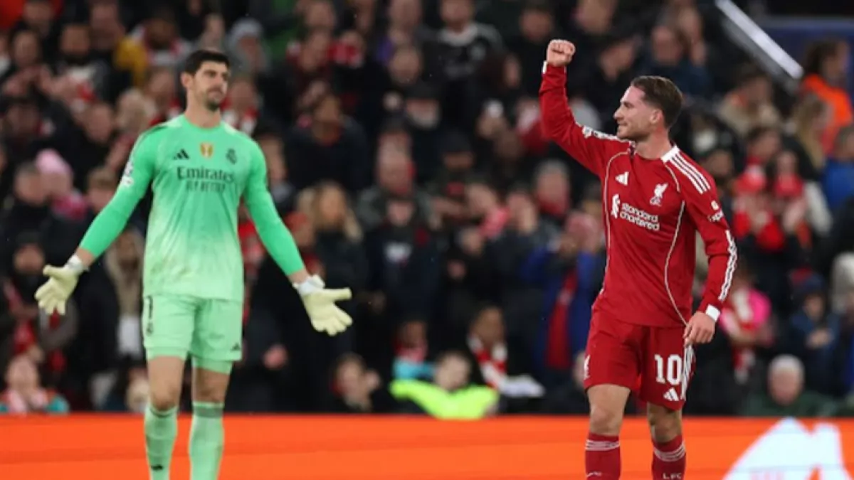 إصابة كورتوا وفالفيردي تضرب ريال مدريد في توقيت حرج