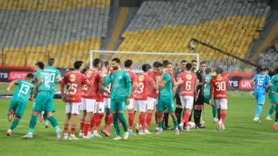 استعدادات كاف لاستضافة مباراة الزمالك والمصري في برج العرب بالأفريقى