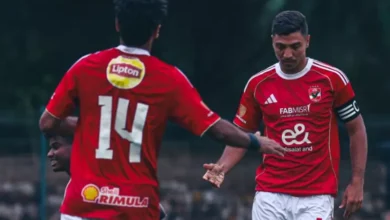 الأهلي يتجاوز شبيبة القبائل بهدفين في الشوط الأول