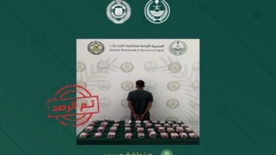 التصدي لجرائم المخدرات: القبض على مروج أقراص ممنوعة في عسير