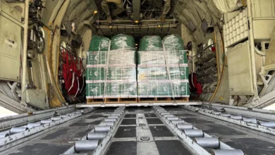 التعاون الإنساني السعودي: الطائرة الإغاثية الـ74 لدعم فلسطين غزة