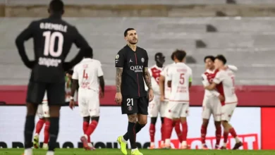 الصدارة في خطر: موناكو يفاجئ باريس سان جيرمان في الدوري الفرنسي