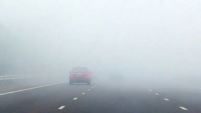 الظواهر الجوية: تأثير الضباب على المدن الشمالية القريات وطبرجل