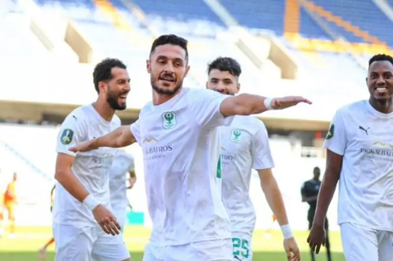 المصري يتألق ويحقق فوزاً تاريخياً على زيسكو الزامبي في الكونفدرالية