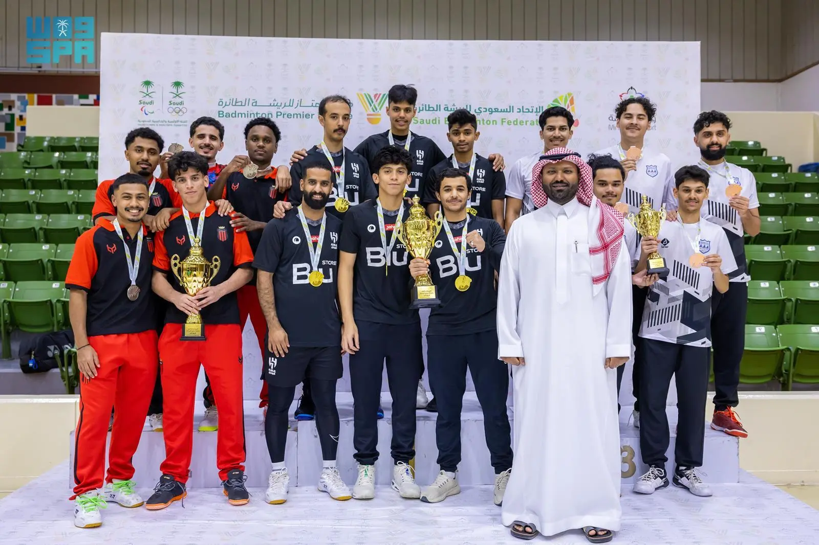 الهلال يحصد لقب الدوري الممتاز لريشة الطائرة بعد منافسات مثيرة