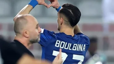 بولبينة يسطع في سماء كرة القدم خلال مباراة الدحيل ضد اتحاد جدة