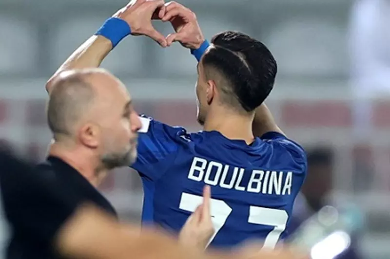 بولبينة يسطع في سماء كرة القدم خلال مباراة الدحيل ضد اتحاد جدة