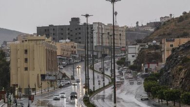 تأثيرات الأحوال الجوية القاسية على منطقة الباحة: أمطار ورياح شديدة