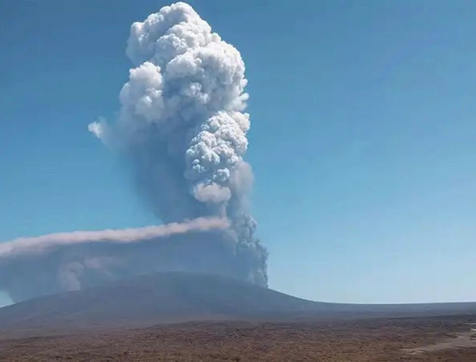 تحليل تأثير رماد بركان هايلي غوبي على الأجواء السعودية