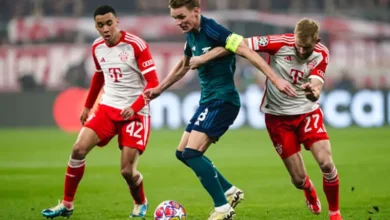 تحليل متعمق لمواجهة أرسنال وبايرن ميونخ: حقائق وأرقام هامة