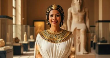 تحويل الصور بالذكاء الاصطناعي: التقنية الأسرع نحو الزى الفرعونى في 30 ثانية