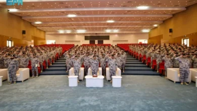 تخرج 99 ضابطًا من أكاديمية وزارة الداخلية لأمن الحدود في دورات تدريبية متقدمة وتأسيسية