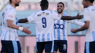 تشكيلة نادي بيراميدز بقيادة ماييلي ضد المقاولون العرب في مواجهة الدوري