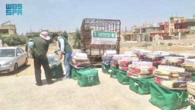 توزيع 972 سلة غذائية وكرتون تمر في بيروت: مبادرة سلمان للإغاثة