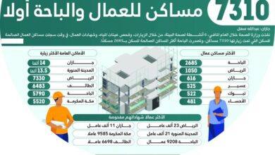 توفير السكن الملائم للعمال: الباحة تتصدر المشهد ب7310 وحدة سكنية
