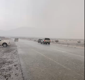 توقعات الطقس: أمطار ورياح نشطة على الجموم حتى السابعة