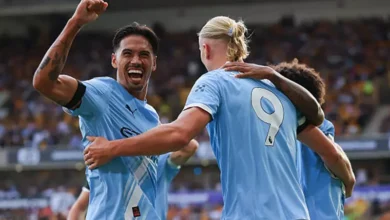 توقعات تشكيل مانشستر سيتي لمواجهة باير ليفركوزن بقيادة عمر مرموش