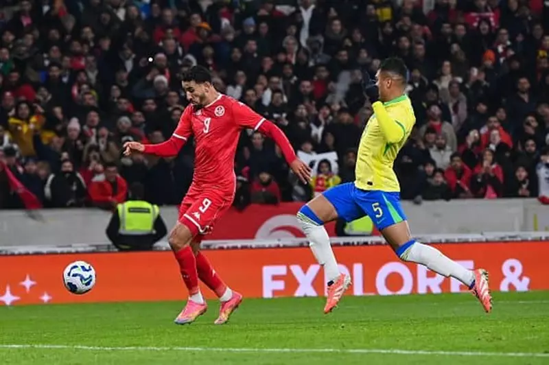 تونس تفرض التعادل أمام البرازيل في مباراة تاريخية