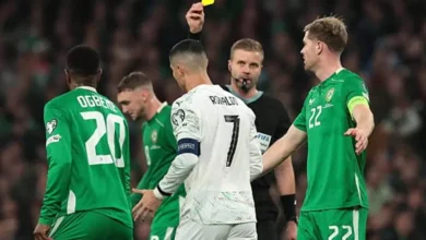 جلين نيبيرج: حكم مباراة قطر وفلسطين في كأس العرب وتأثيره على حادثة طرد رونالدو