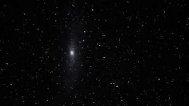 جمال مجرّة أندروميدا في سماء المملكة العربية السعودية