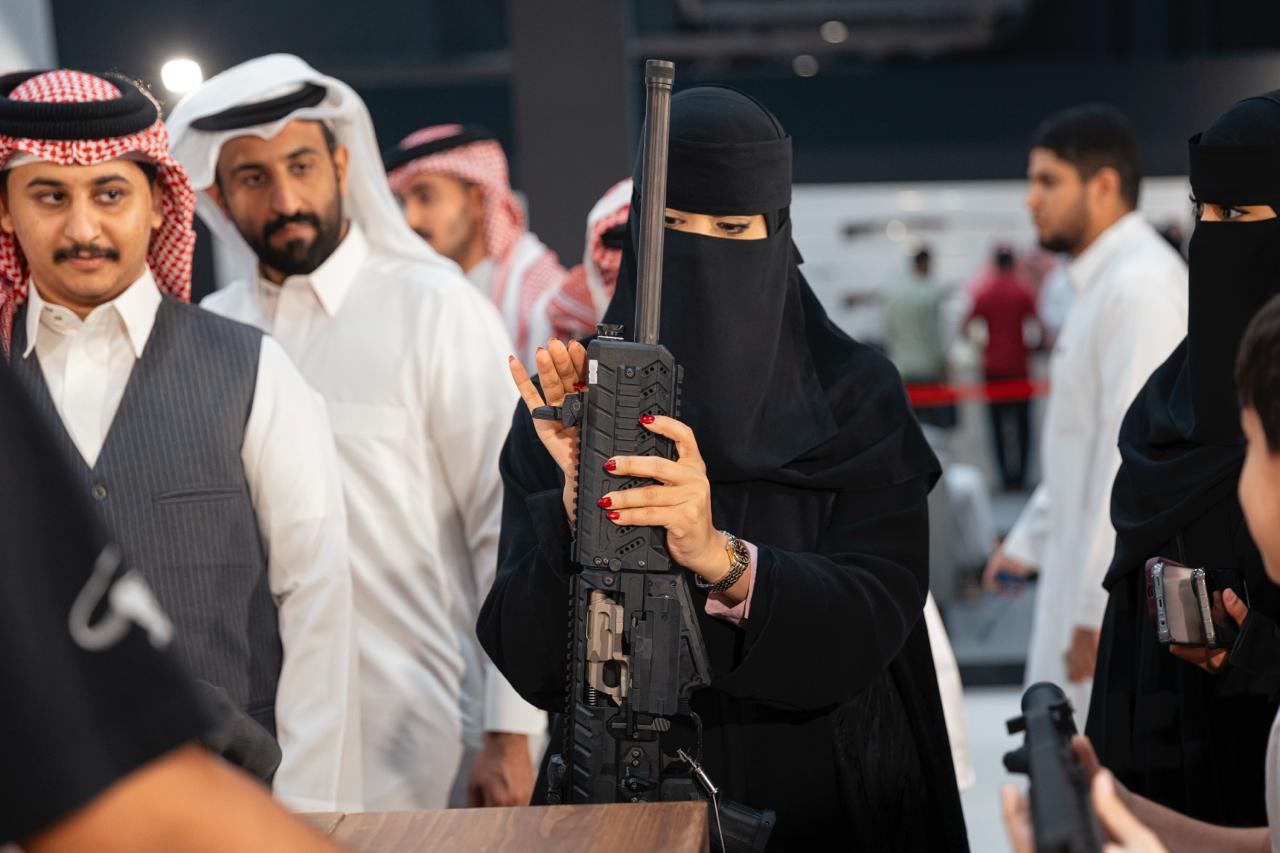 جناح أسلحة الصيد في كأس نادي الصقور السعودي 2025