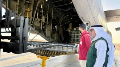 جهود الإغاثة السعودية: الطائرة رقم 73 لدعم الشعب الفلسطيني في غزة