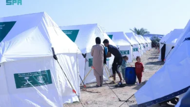 دور السعودية في دعم الأسر النازحة في غزة من خلال إنشاء مخيمات آمنة